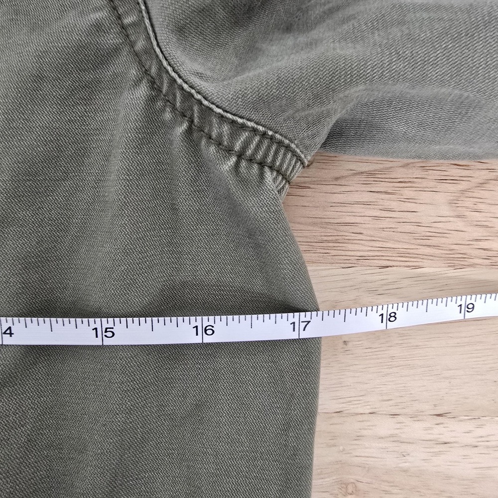 Madewell Jacket Womens XXS Olive Green Utility Field Military Anorak Zip Pockets - Picture 5 of 10